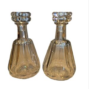 (2) Baccarat Crystal Decanters